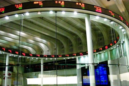 multiple trading screens showing live financial data