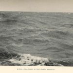 Ocean waves seen from above